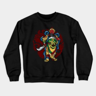 Guan Yu Chinese Warrior Crewneck Sweatshirt